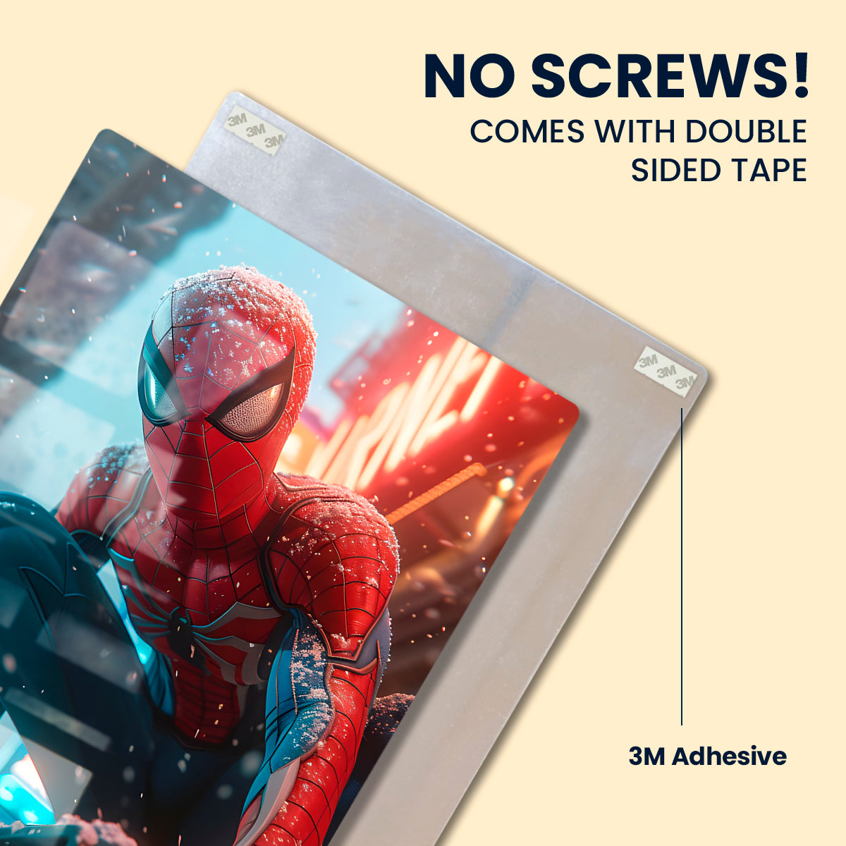 Spider Man - Metal Poster