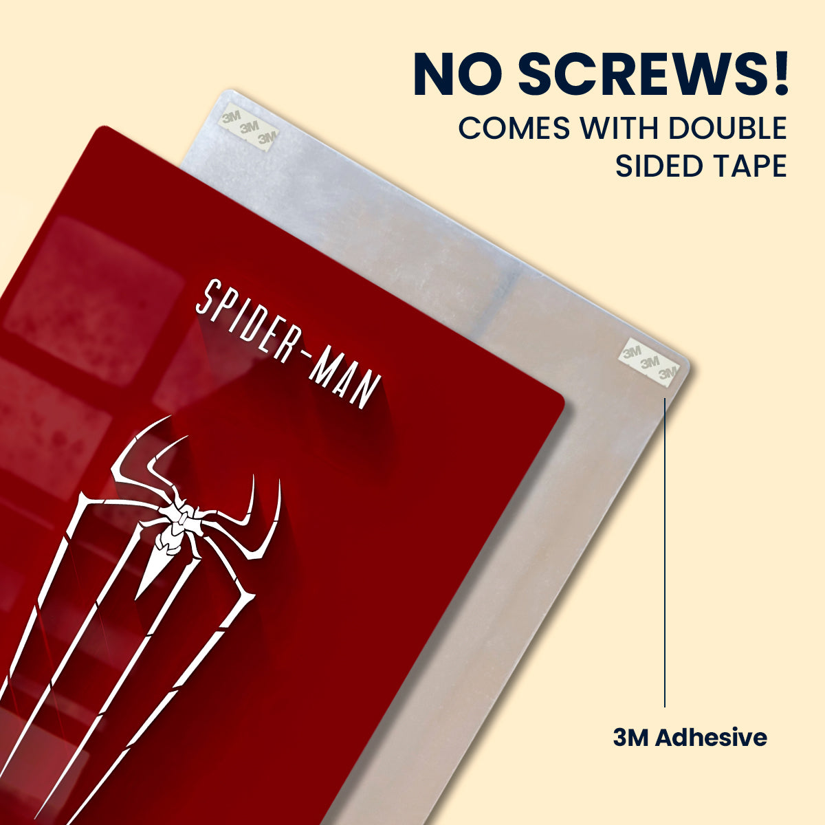 Spider-Man Minimalist - Metal Poster
