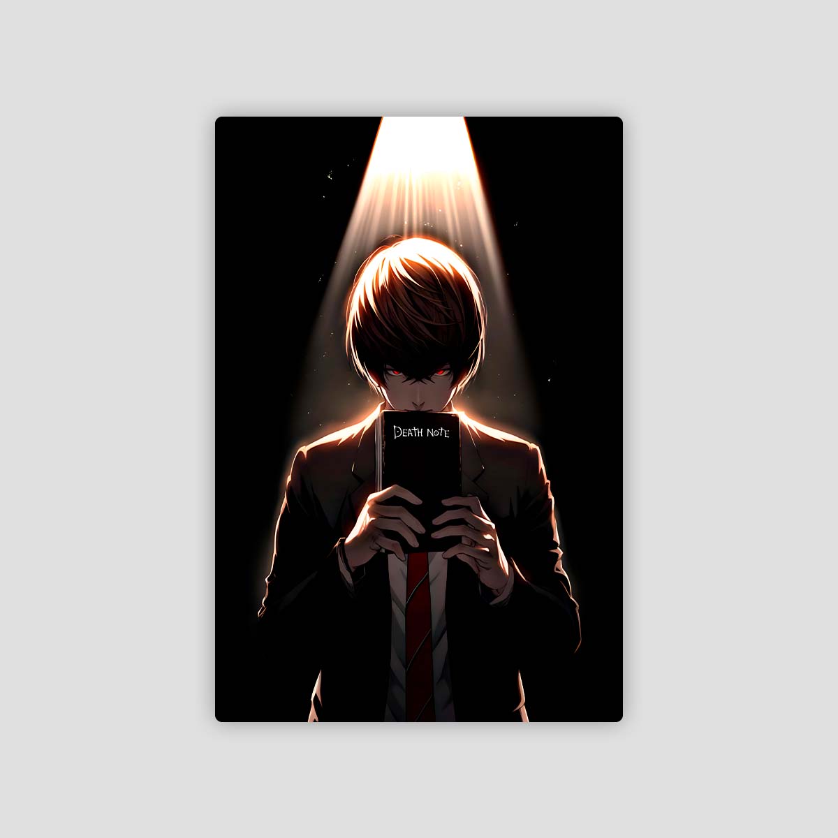 Light Yagami - Death Note - Metal Poster