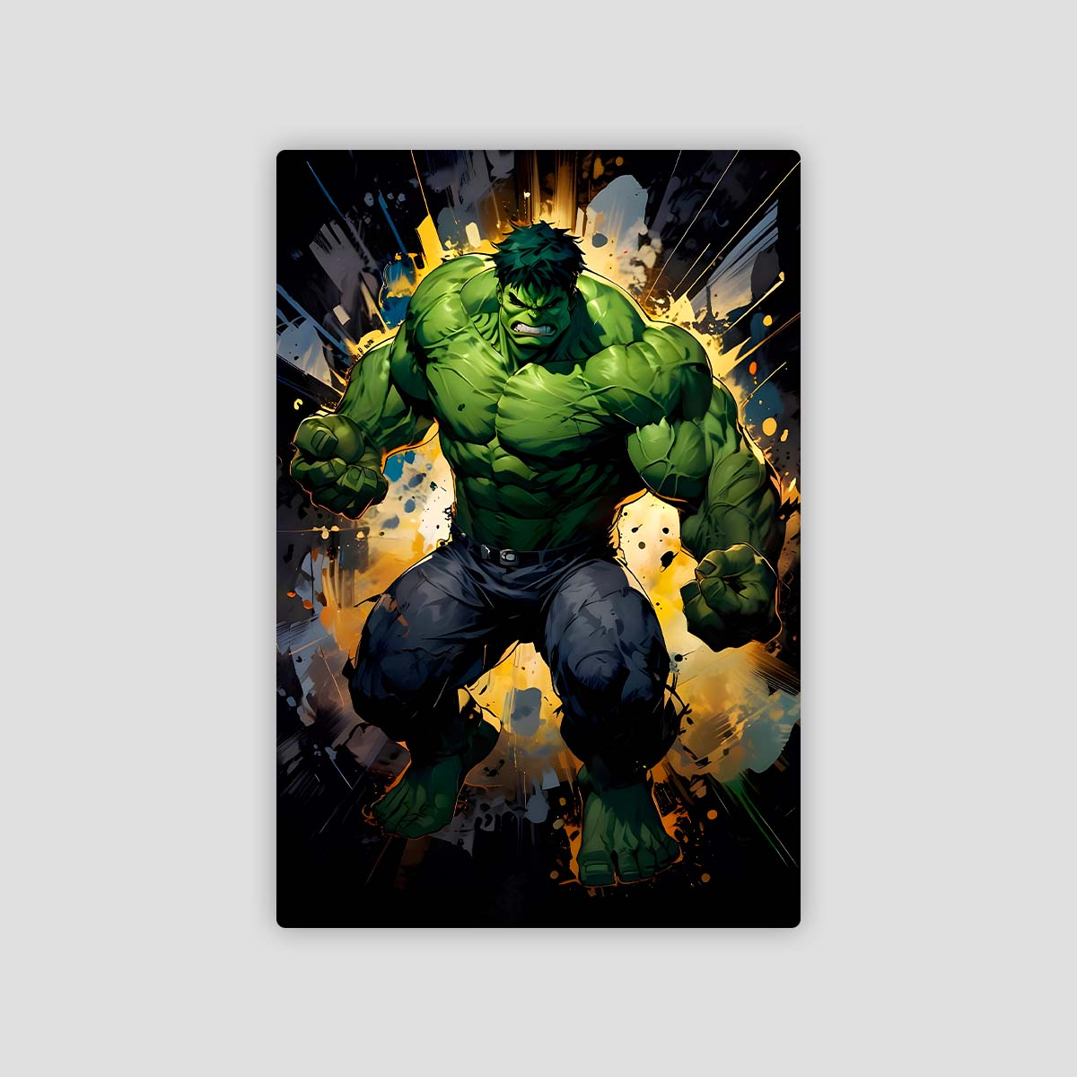 Hulk - Metal Poster