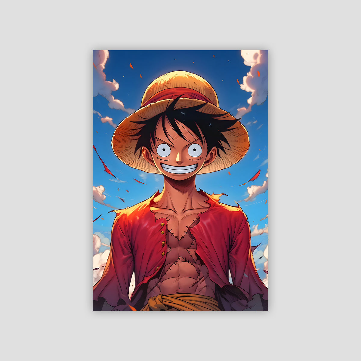 Luffy - One Piece Metal Poster