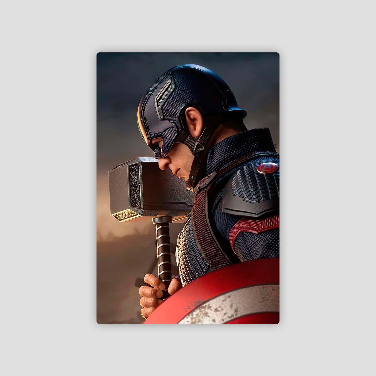 Captain America - Metal Poster