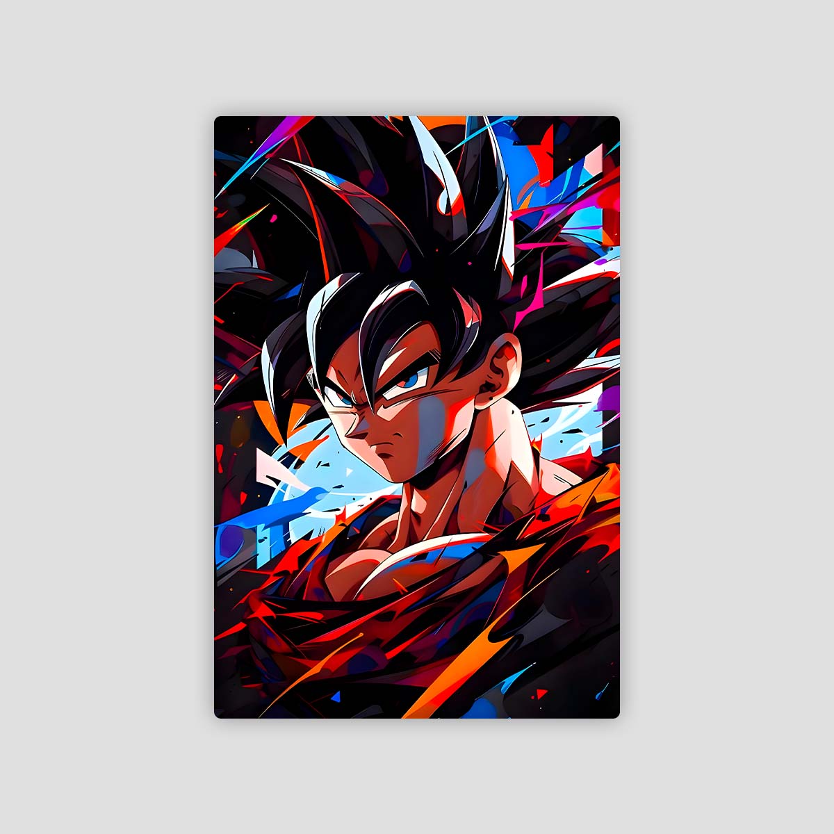 Goku - Dragon Ball - Metal Poster